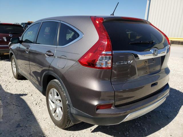 Photo 3 from auction – 2016 HONDA CR-V EX with VIN 3CZRM3H57GG709246