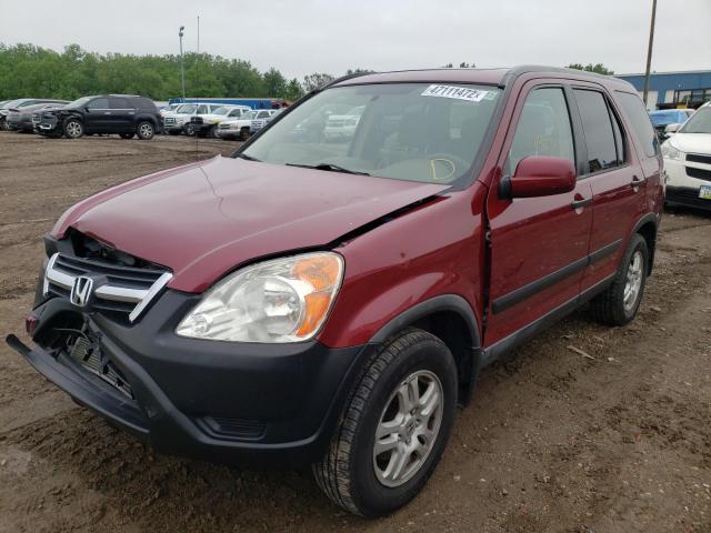 Photo 2 from auction – 2004 HONDA CR-V EX with VIN JHLRD78834C045486