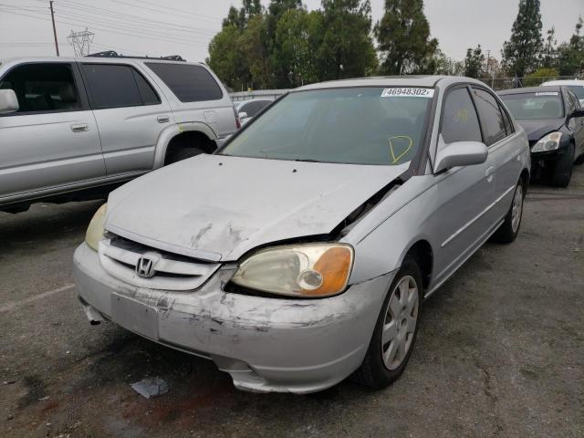 Photo 2 from auction – 2002 HONDA CIVIC EX with VIN 2HGES26722H546427