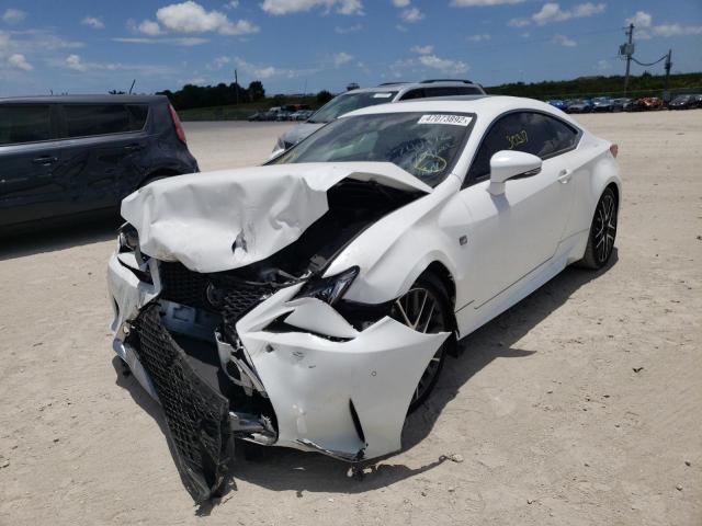 Photo 2 from auction – 2016 LEXUS RC 350 with VIN JTHHE5BC7G5013591