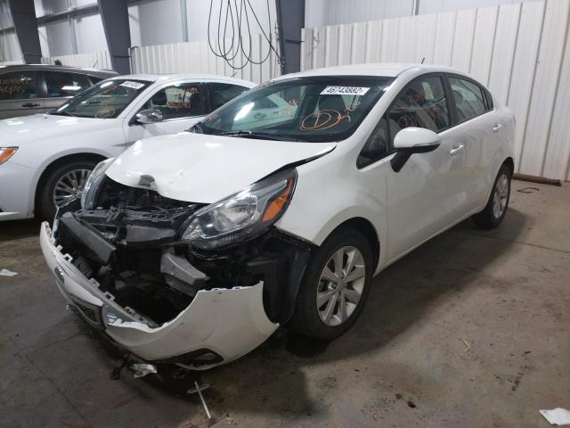 Photo 2 from auction – 2013 KIA RIO EX with VIN KNADN4A37D6133034