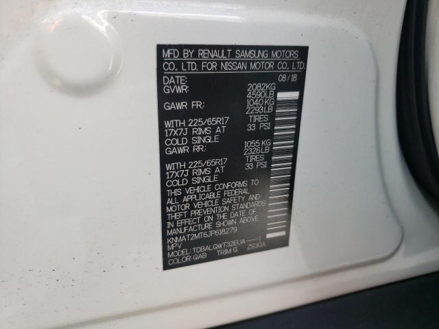 Photo 10 from auction – 2018 NISSAN ROGUE S with VIN KNMAT2MT6JP618279