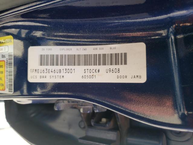Photo 10 from auction – 2006 FORD EXPLORER X with VIN 1FMEU63E46UB13001