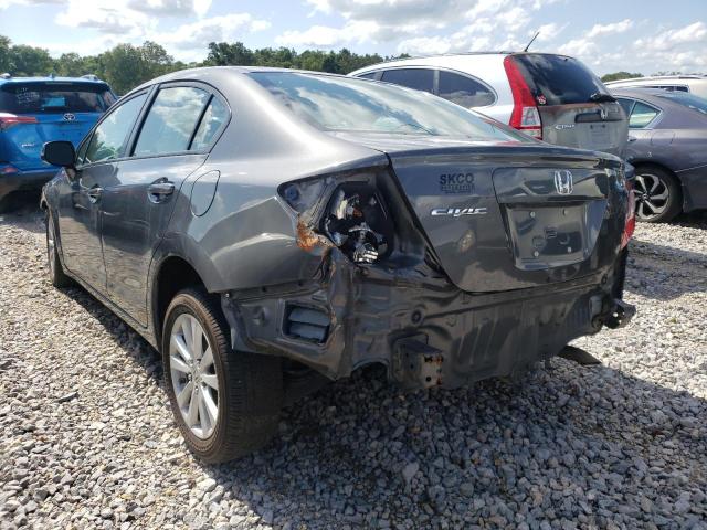 Photo 3 from auction – 2012 HONDA CIVIC EXL with VIN 2HGFB2F95CH518550