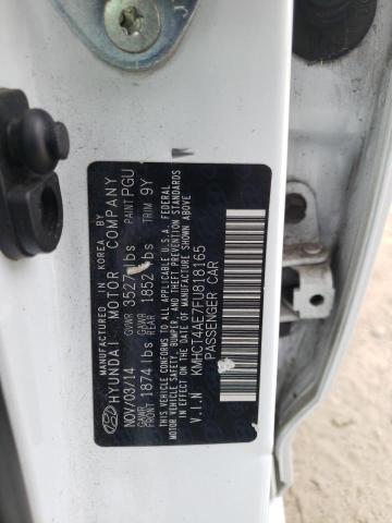 Photo 10 from auction – 2015 HYUNDAI ACCENT GLS with VIN KMHCT4AE7FU818165