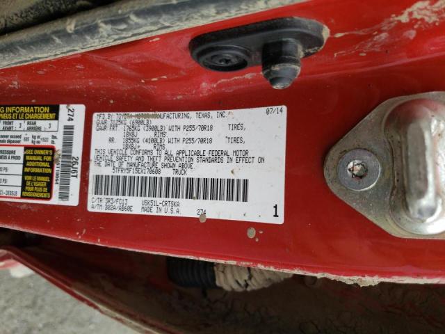 Photo 10 from auction – 2014 TOYOTA TUNDRA DOU with VIN 5TFRY5F15EX170608