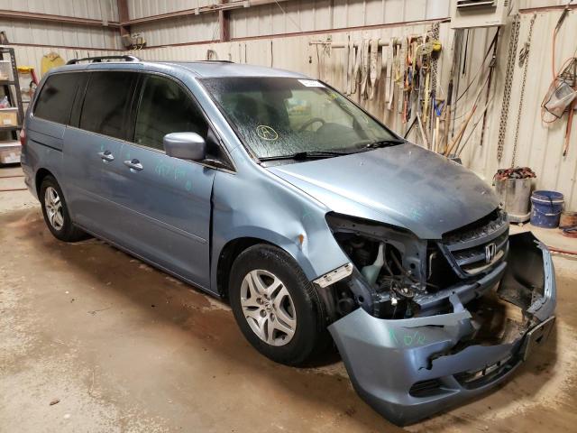 HONDA ODYSSEY EX 2006 with VIN 5FNRL384X6B022945 - Photo from auction