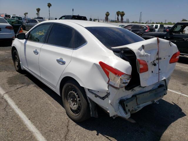 Photo 3 from auction – 2016 NISSAN SENTRA S with VIN 3N1AB7AP0GY254751