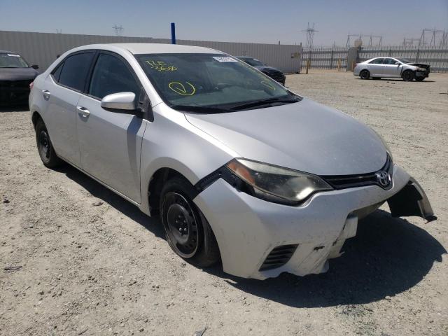 TOYOTA COROLLA L 2015 with VIN 5YFBURHEXFP274144 - Photo from auction
