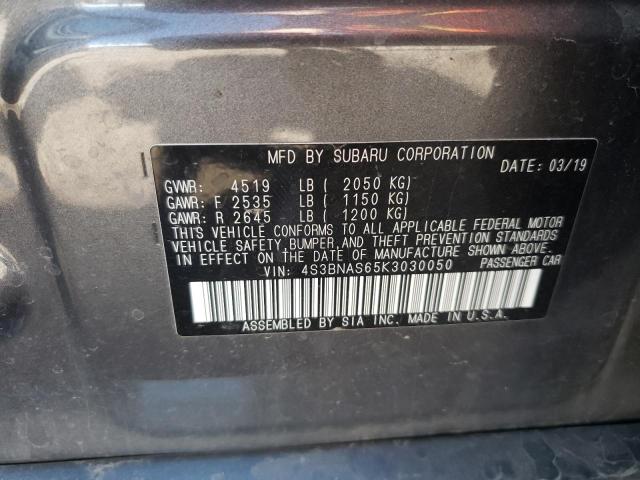 Photo 10 from auction – 2019 SUBARU LEGACY SPO with VIN 4S3BNAS65K3030050