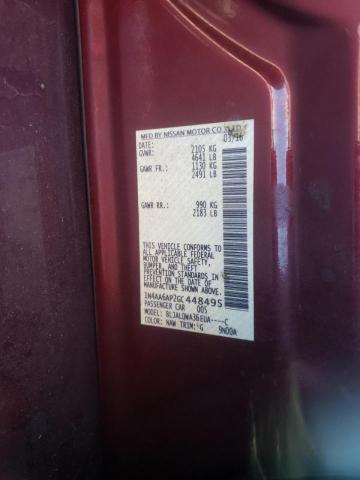 Photo 10 from auction – 2016 NISSAN MAXIMA 3.5 with VIN 1N4AA6AP2GC448495