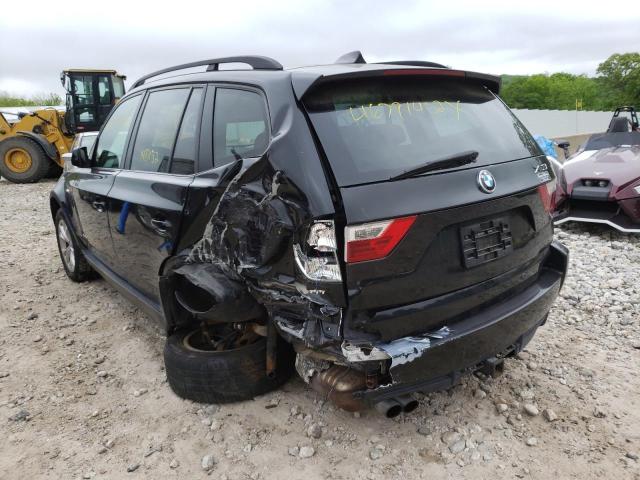 Photo 3 from auction – 2009 BMW X3 XDRIVE3 with VIN WBXPC934X9WJ28283