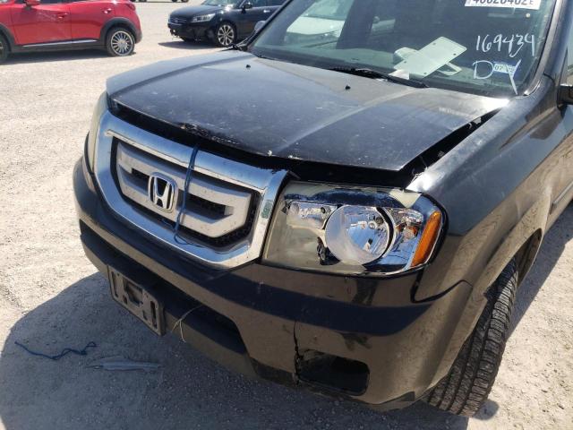 Photo 9 from auction – 2009 HONDA PILOT LX with VIN 5FNYF38239B005135