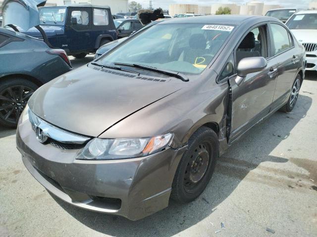 Photo 2 from auction – 2010 HONDA CIVIC LX with VIN 19XFA1F59AE050145