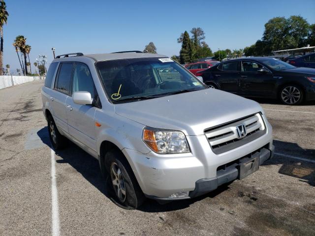 HONDA PILOT EX 2006 with VIN 2HKYF18466H549275 - Photo from auction