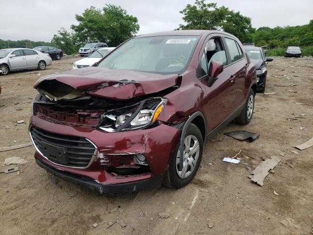 Photo 2 from auction – 2017 CHEVROLET TRAX LS with VIN 3GNCJKSB6HL227865