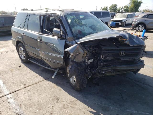 HONDA PILOT EXL 2005 with VIN 2HKYF18685H506234 - Photo from auction