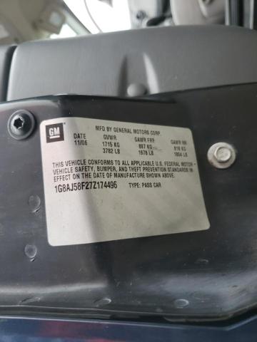 Photo 10 from auction – 2007 SATURN ION LEVEL with VIN 1G8AJ58F27Z174496