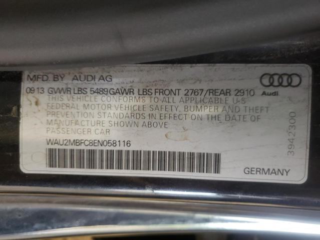 Photo 10 from auction – 2014 AUDI A7 PRESTIG with VIN WAU2MBFC8EN058116