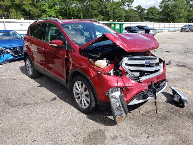Photo 1 from auction – 2017 FORD ESCAPE TIT with VIN 1FMCU0J92HUA89116