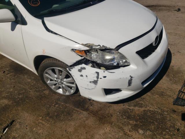 Photo 9 from auction – 2009 TOYOTA COROLLA BA with VIN 2T1BU40E29C049218
