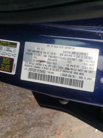 Photo 10 from auction – 2011 MAZDA CX-7 with VIN JM3ER2B51B0394862