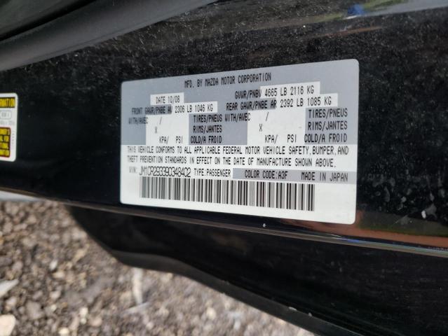 Photo 10 from auction – 2009 MAZDA 5 with VIN JM1CR293390348402
