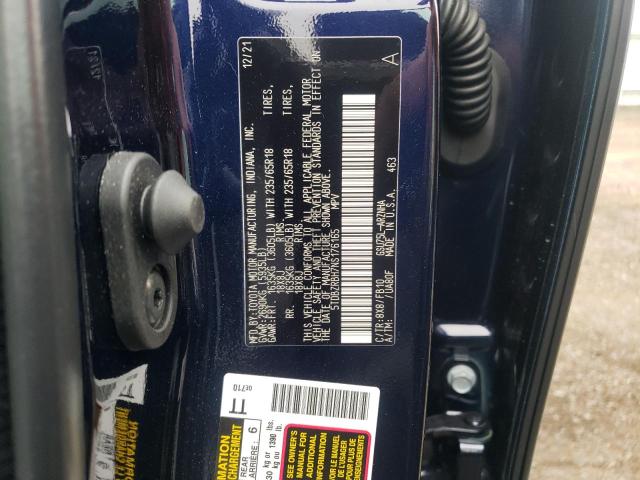 Photo 10 from auction – 2022 TOYOTA HIGHLANDER with VIN 5TDBZRBH7NS176165