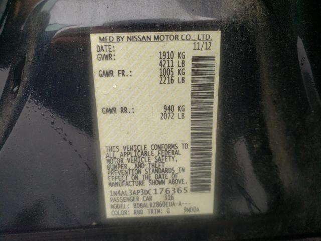 Photo 10 from auction – 2013 NISSAN ALTIMA 2.5 with VIN 1N4AL3AP3DC176365