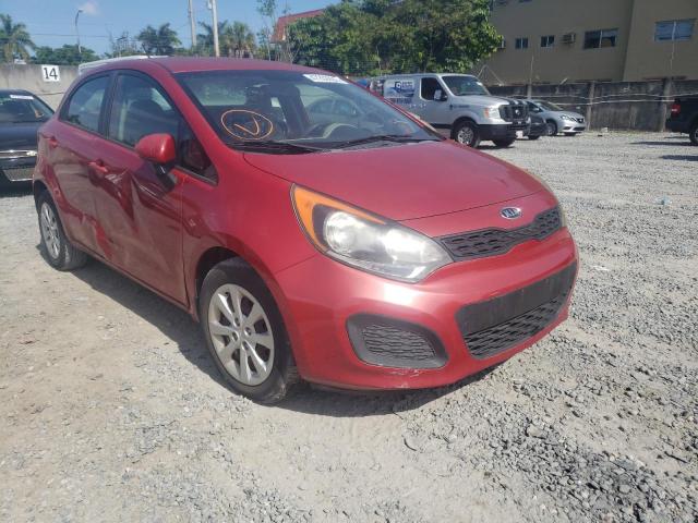 KIA RIO LX 2012 with VIN KNADM5A3XC6093281 - Photo from auction
