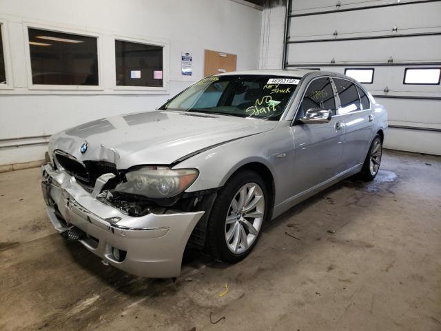Photo 2 from auction – 2008 BMW 750 LI with VIN WBAHN83558DT83753