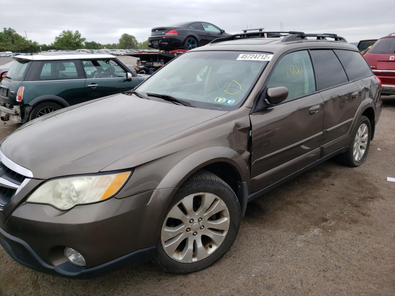 Photo 9 from auction – 2009 SUBARU OUTBACK 2. with VIN 4S4BP66C697313756