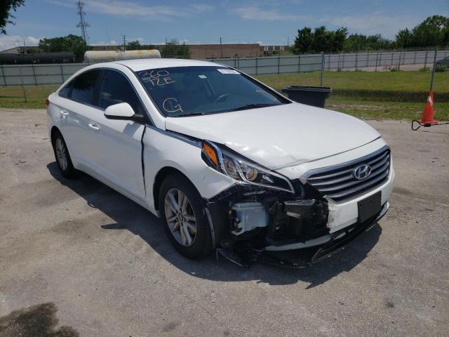 HYUNDAI SONATA SE 2017 with VIN 5NPE24AF5HH567183 - Photo from auction
