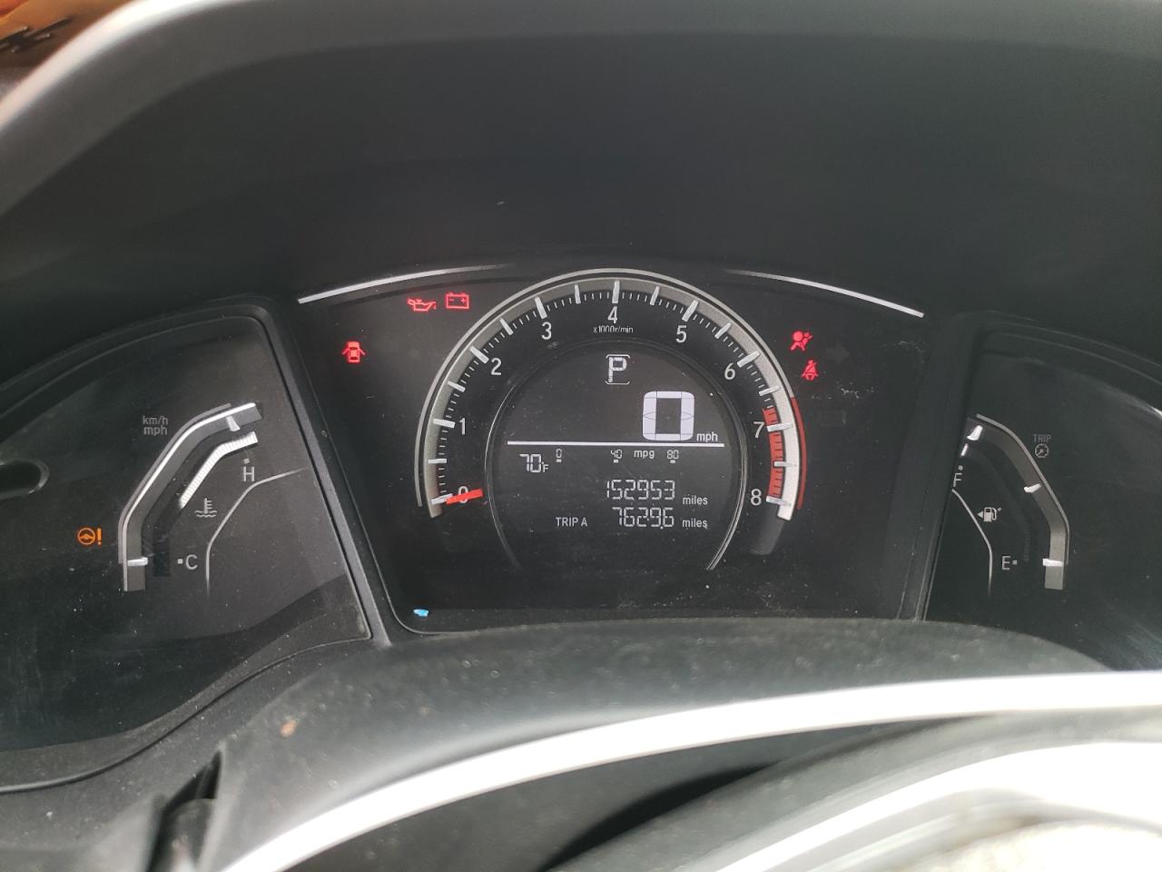 Photo 12 from auction – 2016 HONDA CIVIC LX with VIN 19XFC2F58GE230760