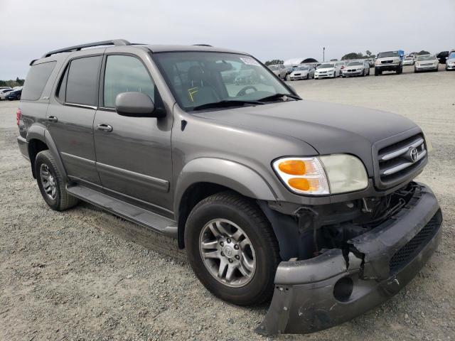 TOYOTA SEQUOIA LI 2003 with VIN 5TDZT38A03S181101 - Photo from auction
