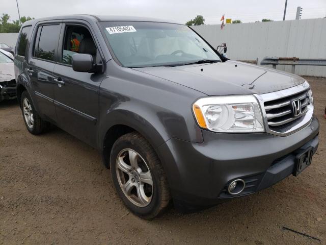 HONDA PILOT EXL 2014 with VIN 5FNYF4H53EB044818 - Photo from auction