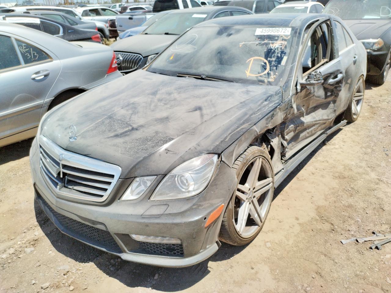 Photo 2 from auction – 2011 MERCEDES-BENZ E 63 AMG with VIN WDDHF7HB6BA351403