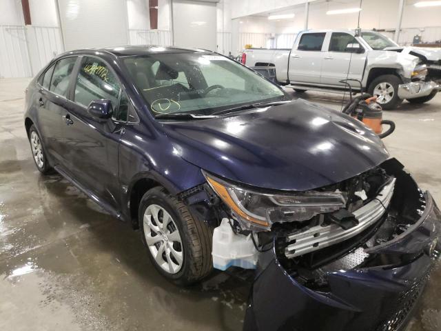 TOYOTA COROLLA LE 2021 with VIN 5YFEPMAE4MP180596 - Photo from auction