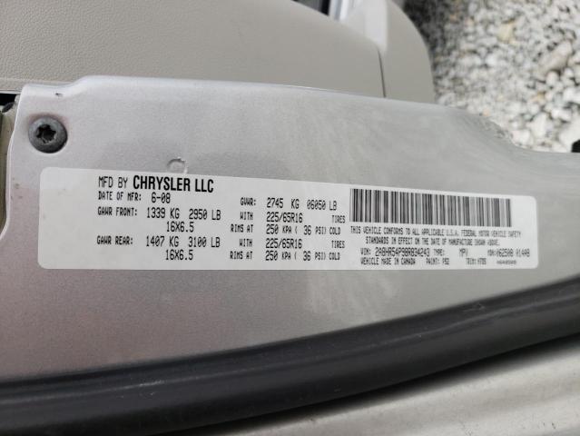 Photo 10 from auction – 2008 CHRYSLER TOWN & COU with VIN 2A8HR54P98R834243