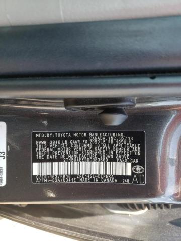 Photo 10 from auction – 2013 TOYOTA COROLLA with VIN 2T1BU4EE9DC083660