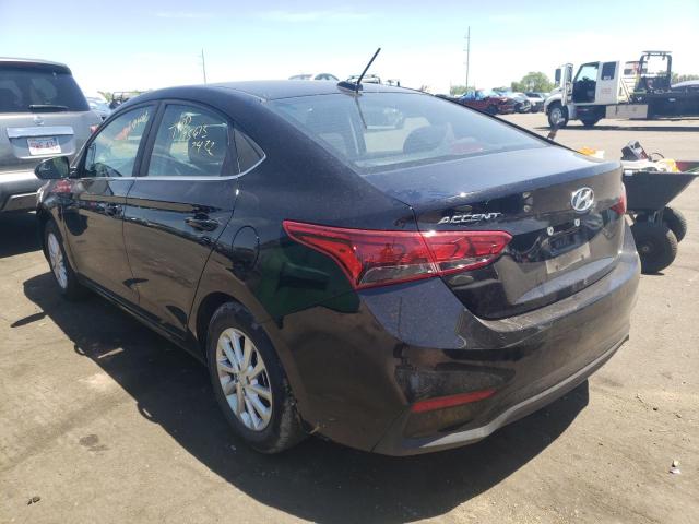 Photo 3 from auction – 2021 HYUNDAI ACCENT SE with VIN 3KPC24A68ME137900