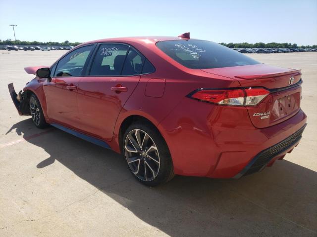 Photo 3 from auction – 2020 TOYOTA COROLLA SE with VIN 5YFS4RCE2LP057030