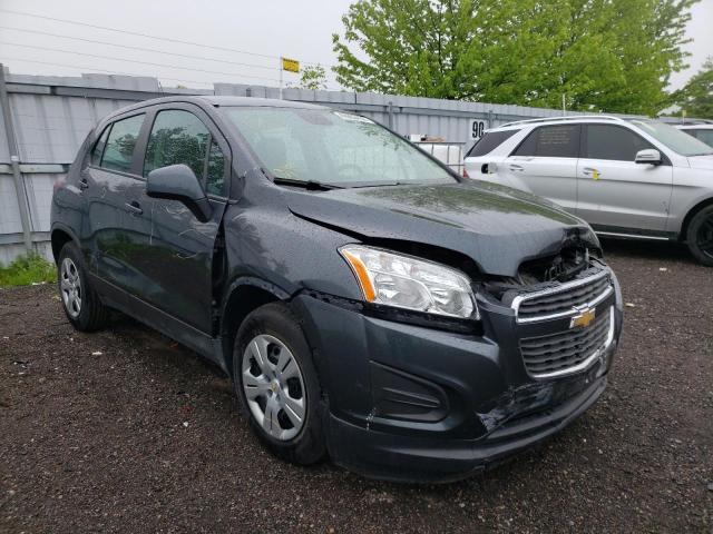 CHEVROLET TRAX LS 2015 with VIN 3GNCJKSB1FL180077 - Photo from auction
