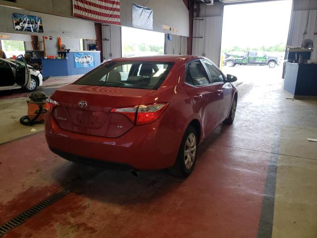 Photo 4 from auction – 2015 TOYOTA COROLLA L with VIN 2T1BURHE0FC284598