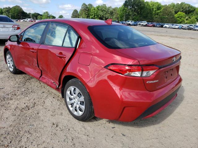 Photo 3 from auction – 2021 TOYOTA COROLLA LE with VIN JTDEPMAE2MJ137864