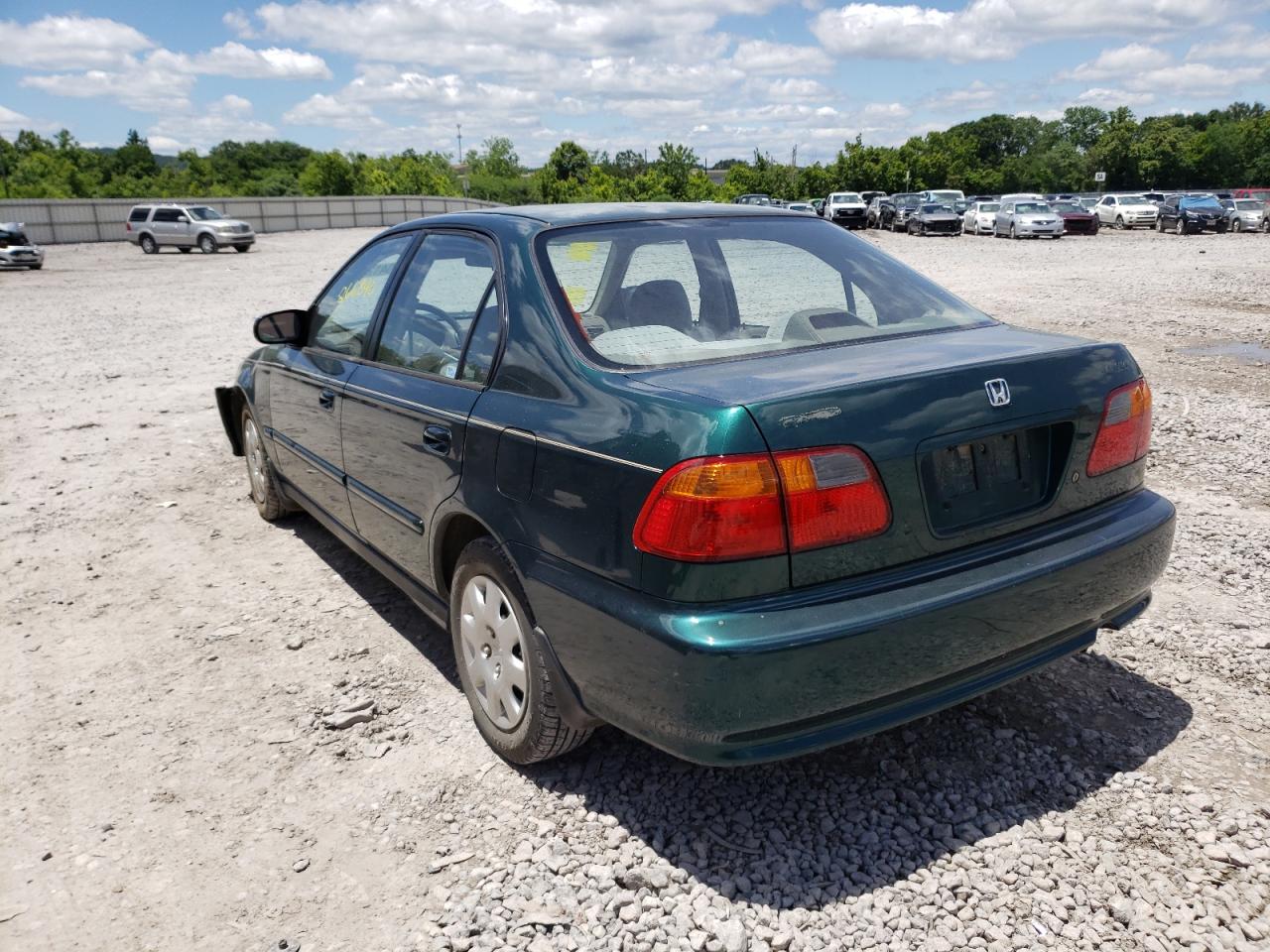 Photo 3 from auction – 1999 HONDA CIVIC BASE with VIN 2HGEJ6617XH577184