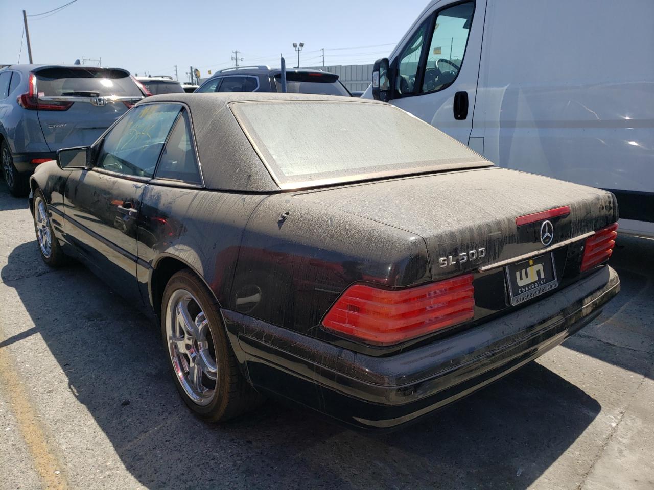 Photo 15 from auction – 1997 MERCEDES-BENZ SL 500 with VIN WDBFA67F6VF154431
