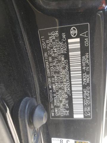 Photo 10 from auction – 2011 TOYOTA PRIUS with VIN JTDKN3DUXB0296673