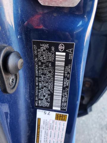 TOYOTA PRIUS 2008 with VIN JTDKB20U087709371 - Photo from auction