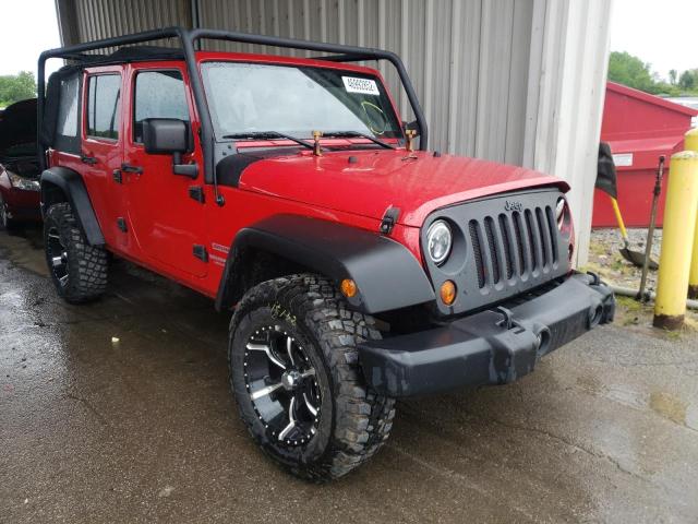 JEEP WRANGLER U 2012 with VIN 1C4BJWDG9CL178976 - Photo from auction